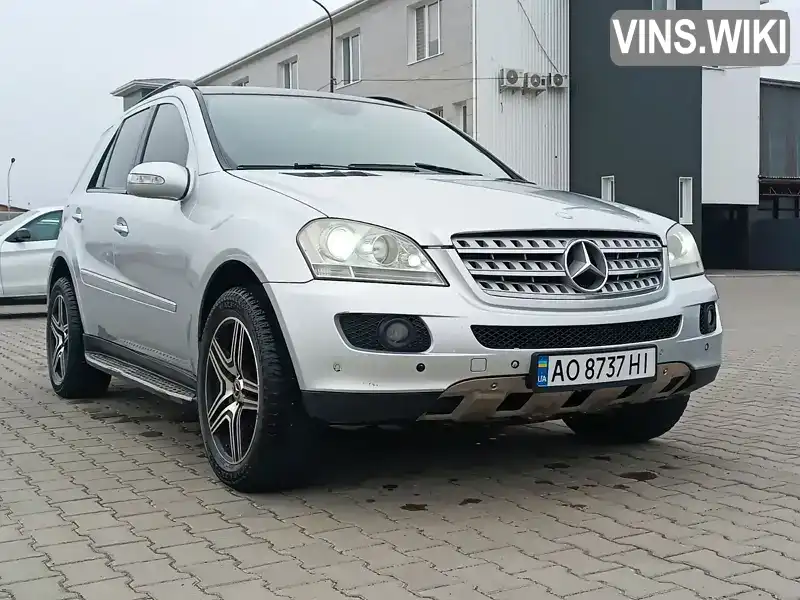 Позашляховик / Кросовер Mercedes-Benz M-Class 2007 3 л. обл. Закарпатська, Хуст - Фото 1/21