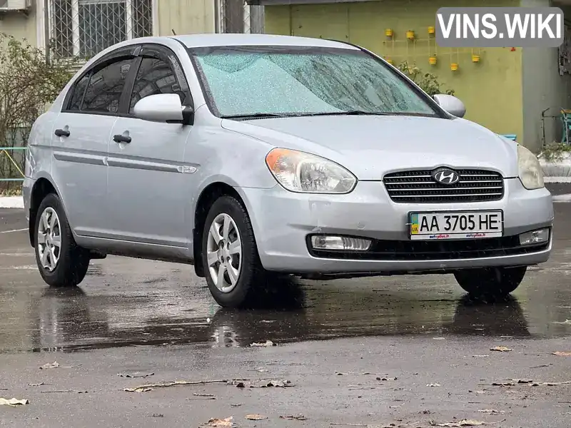 Седан Hyundai Accent 2008 1.4 л. Ручная / Механика обл. Киевская, Киев - Фото 1/20