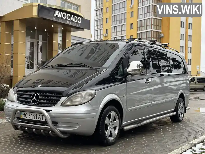 Мінівен Mercedes-Benz Vito 2007 2.15 л. Автомат обл. Львівська, Стрий - Фото 1/21