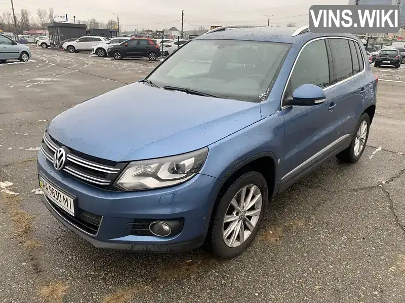 Внедорожник / Кроссовер Volkswagen Tiguan 2012 1.97 л. Автомат обл. Киевская, Киев - Фото 1/17