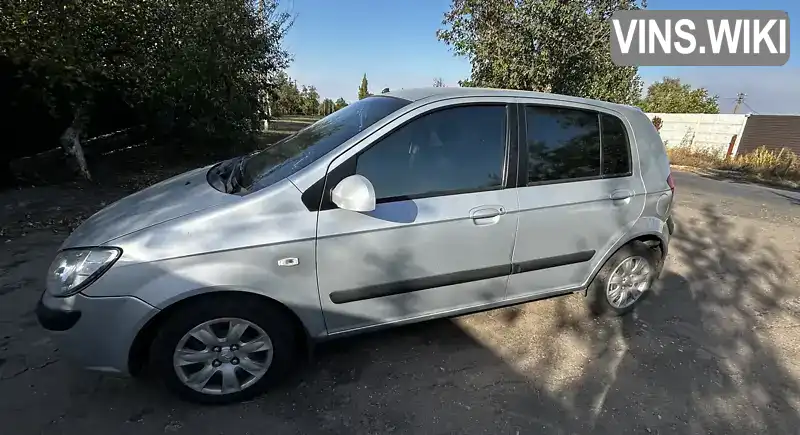 Хетчбек Hyundai Getz 2006 1.4 л. Ручна / Механіка обл. Дніпропетровська, Павлоград - Фото 1/12