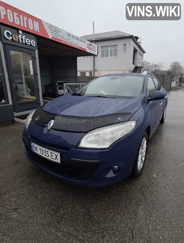 Универсал Renault Megane 2010 1.46 л. Ручная / Механика обл. Черкасская, Каменка - Фото 1/10