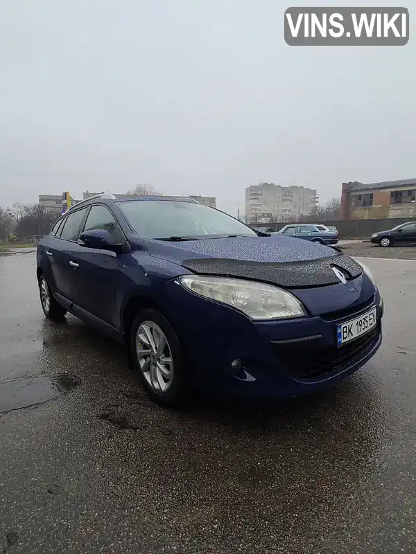 VF1KZ1W0643587536 Renault Megane 2010 Універсал 1.46 л. Фото 2