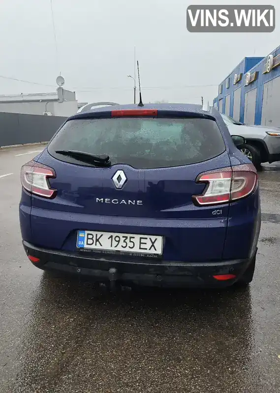 VF1KZ1W0643587536 Renault Megane 2010 Універсал 1.46 л. Фото 7