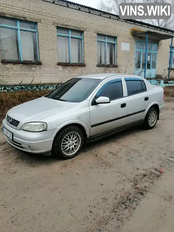 W0L0TGF6925252546 Opel Astra 2002 Седан 1.6 л. Фото 2