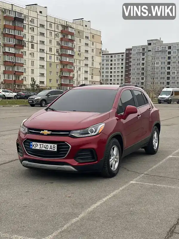 Позашляховик / Кросовер Chevrolet Tracker 2018 1.4 л. Автомат обл. Запорізька, Запоріжжя - Фото 1/19