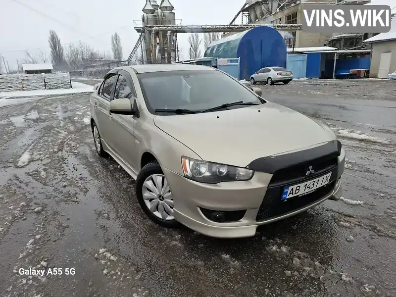 Седан Mitsubishi Lancer 2007 2 л. Ручна / Механіка обл. Вінницька, Калинівка - Фото 1/20