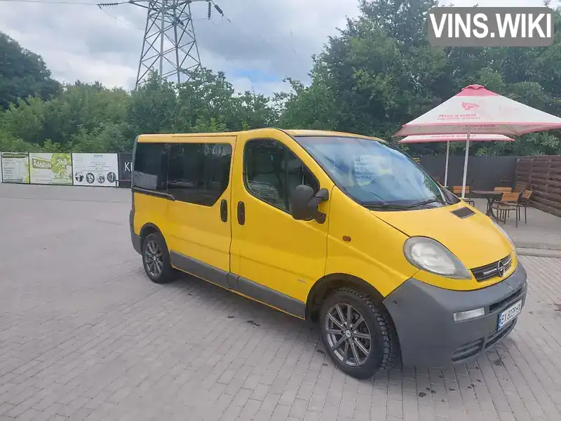 Мінівен Opel Vivaro 2004 1.87 л. Ручна / Механіка обл. Хмельницька, Кам'янець-Подільський - Фото 1/7