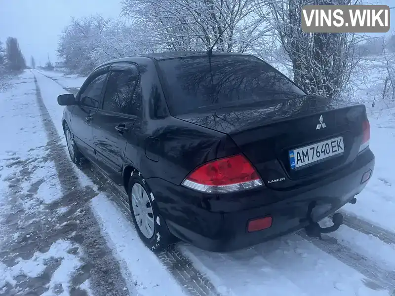 Седан Mitsubishi Lancer 2007 1.58 л. Ручная / Механика обл. Житомирская, Житомир - Фото 1/21