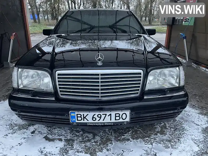 Седан Mercedes-Benz S-Class 1998 6 л. Автомат обл. Ровенская, Ровно - Фото 1/21