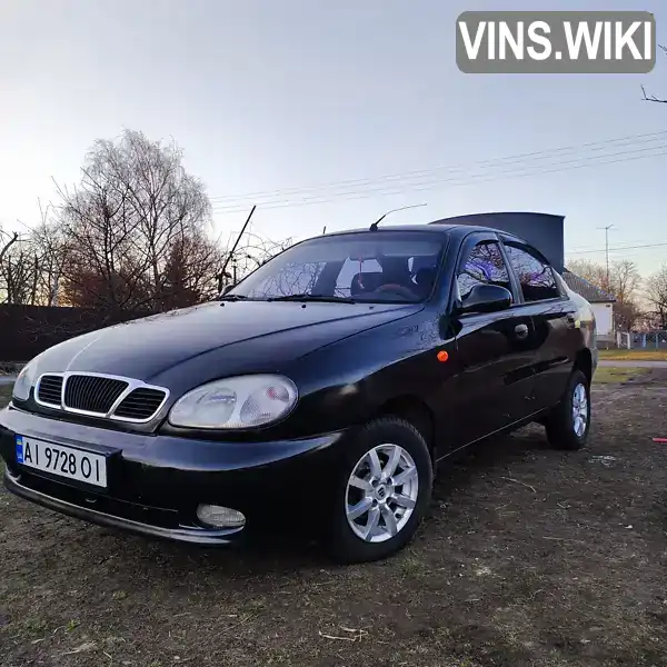 Седан Daewoo Lanos 2008 1.5 л. Ручна / Механіка обл. Київська, Яготин - Фото 1/15