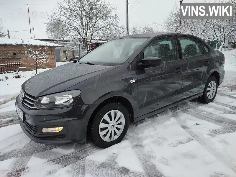 Седан Volkswagen Polo 2017 1.6 л. Ручна / Механіка обл. Житомирська, Бердичів - Фото 1/21