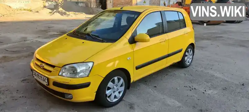 Хетчбек Hyundai Getz 2004 1.4 л. Ручна / Механіка обл. Київська, Київ - Фото 1/10