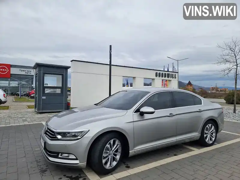 Седан Volkswagen Passat 2015 1.97 л. Ручная / Механика обл. Закарпатская, Мукачево - Фото 1/21