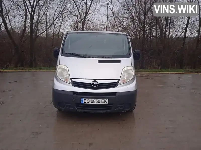 Мінівен Opel Vivaro 2008 2 л. Ручна / Механіка обл. Тернопільська, Бережани - Фото 1/16