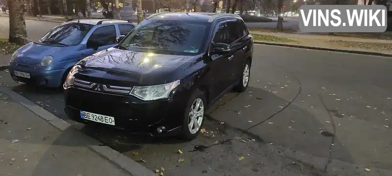 Позашляховик / Кросовер Mitsubishi Outlander 2013 2.4 л. Варіатор обл. Миколаївська, Миколаїв - Фото 1/8