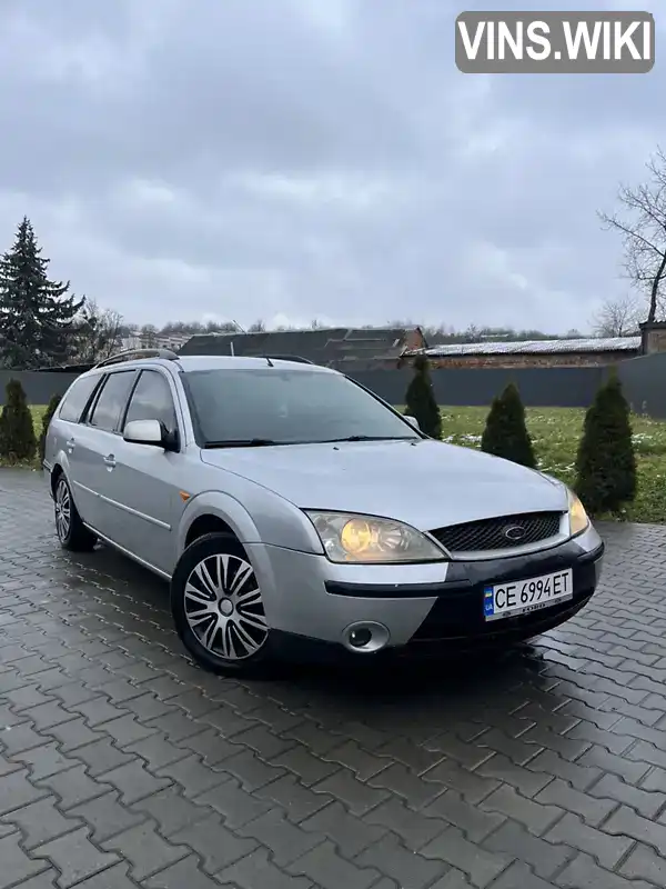 Універсал Ford Mondeo 2002 2 л. Ручна / Механіка обл. Чернівецька, Чернівці - Фото 1/15