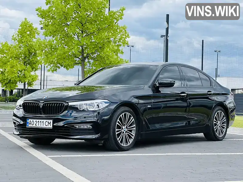 Седан BMW 5 Series 2017 2 л. Автомат обл. Закарпатська, Мукачево - Фото 1/21