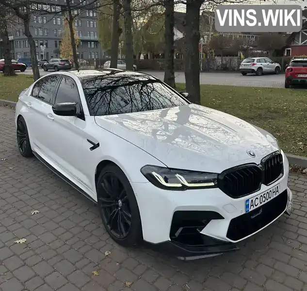 Седан BMW M5 2020 4.39 л. Автомат обл. Львівська, Львів - Фото 1/21