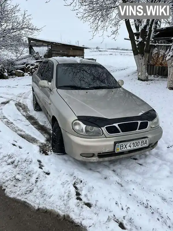 Седан Daewoo Lanos 2008 1.6 л. Ручная / Механика обл. Хмельницкая, Городок - Фото 1/6