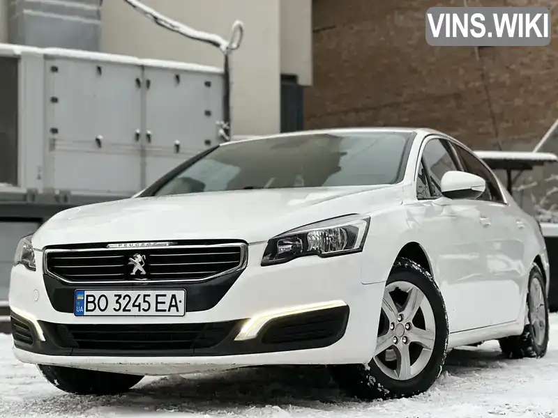 Седан Peugeot 508 2016 1.56 л. Ручна / Механіка обл. Тернопільська, Тернопіль - Фото 1/21