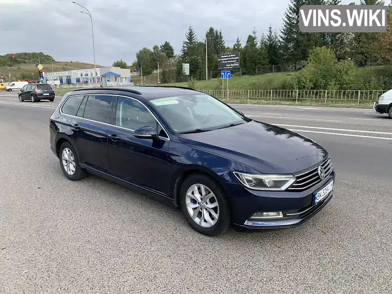 Універсал Volkswagen Passat 2016 2 л. Автомат обл. Рівненська, Рівне - Фото 1/21