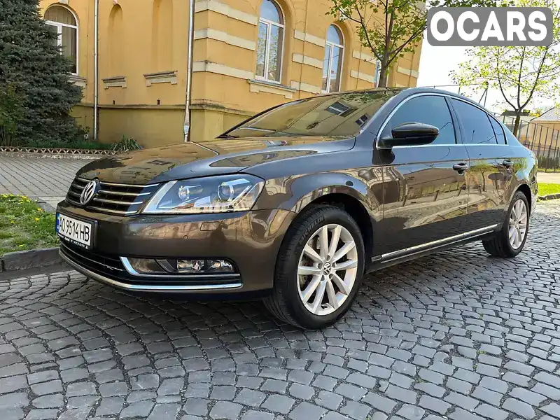 Седан Volkswagen Passat 2013 1.97 л. Автомат обл. Закарпатская, Мукачево - Фото 1/21