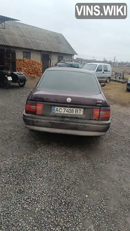 Седан Opel Vectra 1993 1.8 л. Ручна / Механіка обл. Волинська, Камінь-Каширський - Фото 1/5