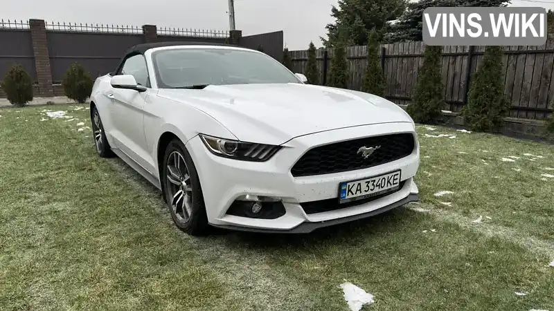 Кабріолет Ford Mustang 2016 2.3 л. Типтронік обл. Київська, Київ - Фото 1/6