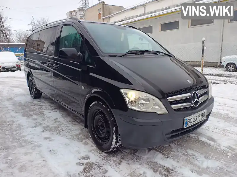 Мінівен Mercedes-Benz Vito 2011 2.14 л. Ручна / Механіка обл. Тернопільська, Тернопіль - Фото 1/21