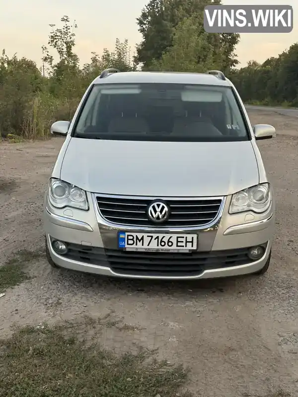 Минивэн Volkswagen Touran 2008 1.98 л. Ручная / Механика обл. Сумская, Конотоп - Фото 1/21