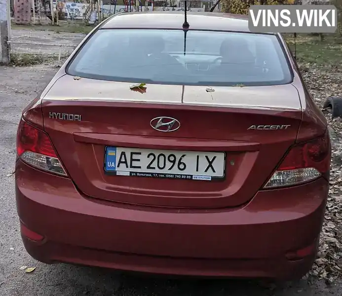 Седан Hyundai Accent 2011 1.4 л. Автомат обл. Дніпропетровська, Дніпро (Дніпропетровськ) - Фото 1/11