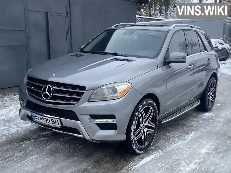 Внедорожник / Кроссовер Mercedes-Benz M-Class 2015 2.14 л. Автомат обл. Тернопольская, Тернополь - Фото 1/21