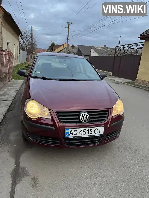 Хэтчбек Volkswagen Polo 2008 1.39 л. Автомат обл. Закарпатская, Ужгород - Фото 1/21