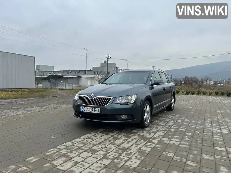 TMBJE73T2E9058196 Skoda Superb 2014 Универсал 1.97 л. Фото 1