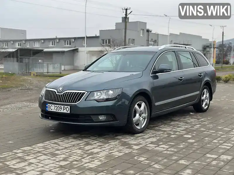 TMBJE73T2E9058196 Skoda Superb 2014 Универсал 1.97 л. Фото 2