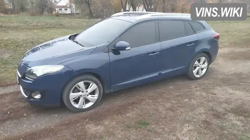 Універсал Renault Megane 2012 1.46 л. Ручна / Механіка обл. Полтавська, Миргород - Фото 1/9