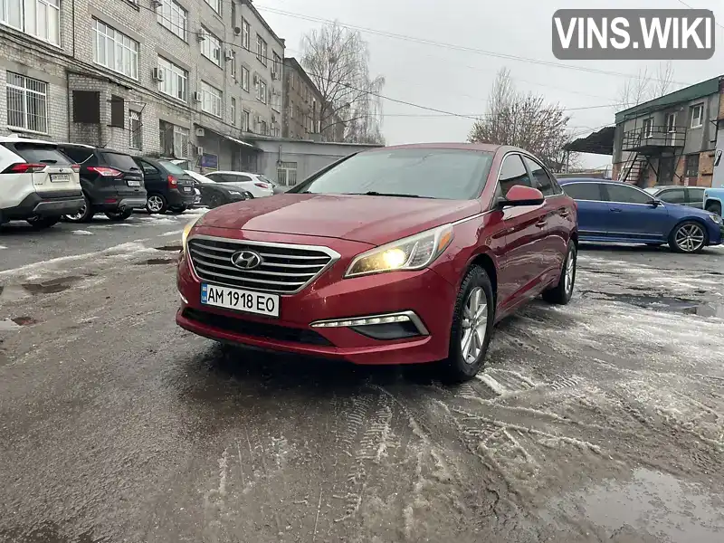 Седан Hyundai Sonata 2014 2.4 л. Автомат обл. Житомирська, Житомир - Фото 1/21