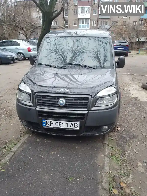 Минивэн Fiat Doblo 2007 1.9 л. Ручная / Механика обл. Запорожская, Запорожье - Фото 1/7