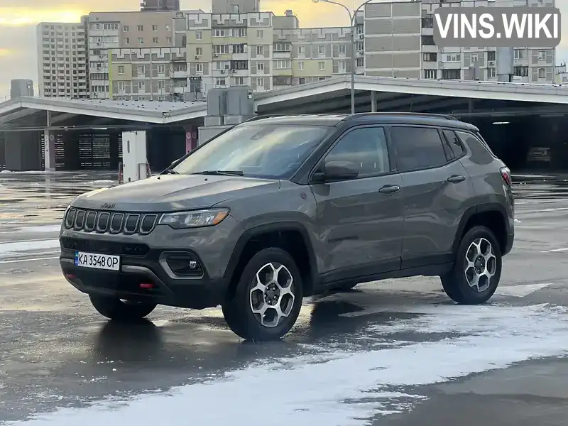 Позашляховик / Кросовер Jeep Compass 2022 2.36 л. Автомат обл. Київська, Київ - Фото 1/21