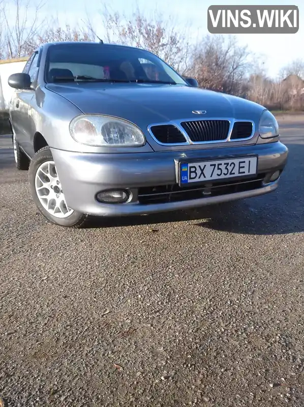 Седан Daewoo Lanos 2008 1.5 л. Ручна / Механіка обл. Хмельницька, Ізяслав - Фото 1/12