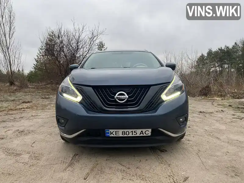 Позашляховик / Кросовер Nissan Murano 2018 3.5 л. Варіатор обл. Дніпропетровська, Кам'янське (Дніпродзержинськ) - Фото 1/18