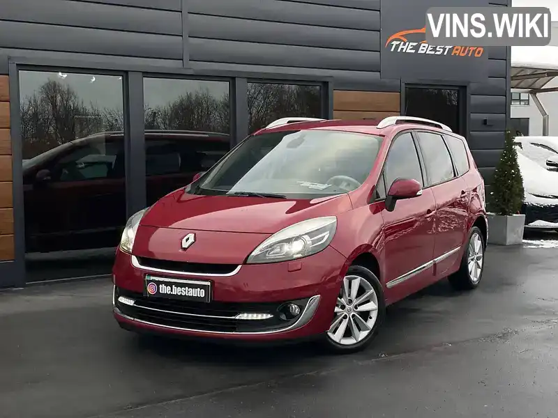 Мінівен Renault Grand Scenic 2012 1.46 л. Ручна / Механіка обл. Рівненська, Рівне - Фото 1/21