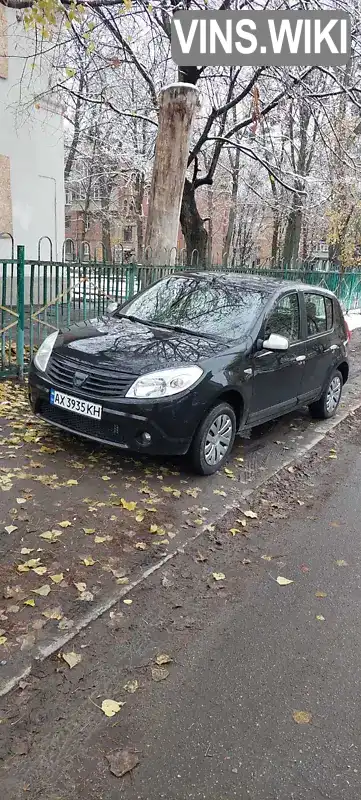 Хэтчбек Dacia Sandero 2011 1.6 л. Ручная / Механика обл. Харьковская, Чугуев - Фото 1/5