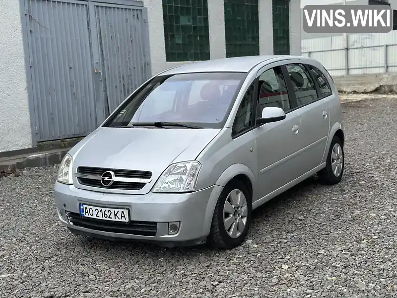 Микровэн Opel Meriva 2003 1.7 л. Ручная / Механика обл. Закарпатская, Ужгород - Фото 1/21