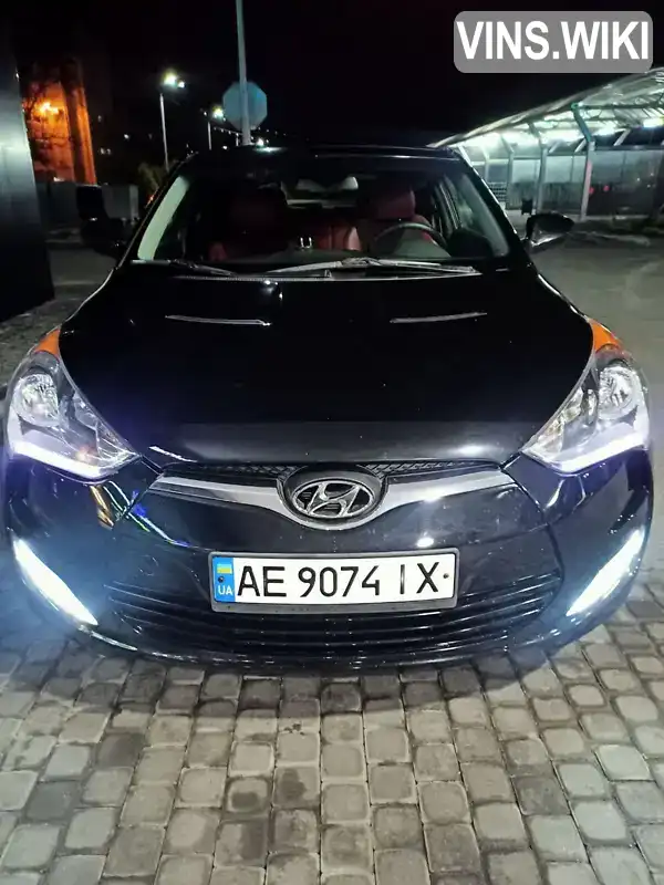 Хетчбек Hyundai Veloster 2011 1.6 л. Ручна / Механіка обл. Дніпропетровська, Дніпро (Дніпропетровськ) - Фото 1/15