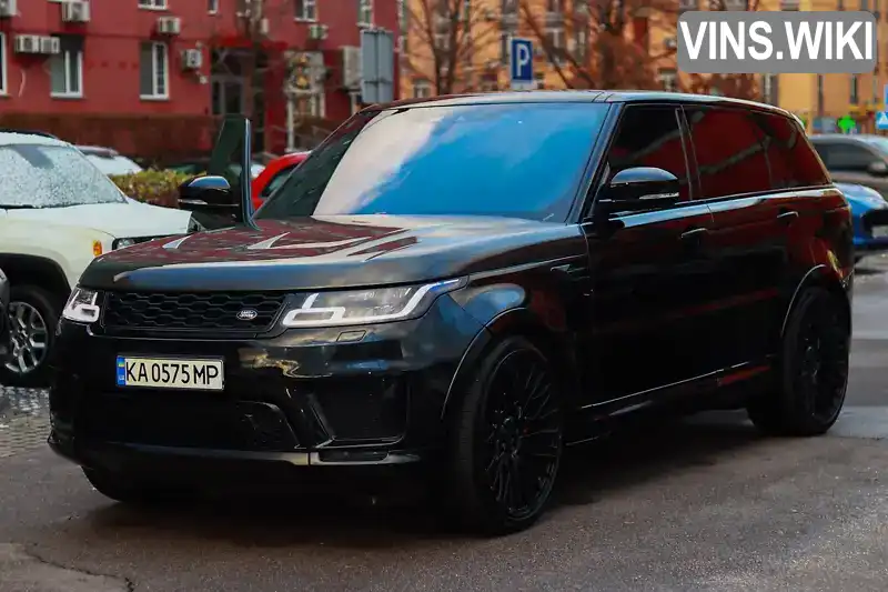 Внедорожник / Кроссовер Land Rover Range Rover Sport 2019 3 л. Автомат обл. Киевская, Киев - Фото 1/21