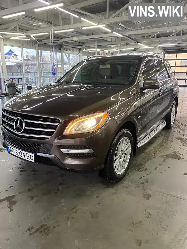 Позашляховик / Кросовер Mercedes-Benz M-Class 2012 2.99 л. Автомат обл. Волинська, Луцьк - Фото 1/21