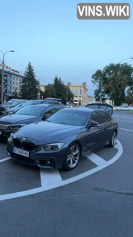 Седан BMW 3 Series 2016 2 л. Автомат обл. Волынская, Луцк - Фото 1/21