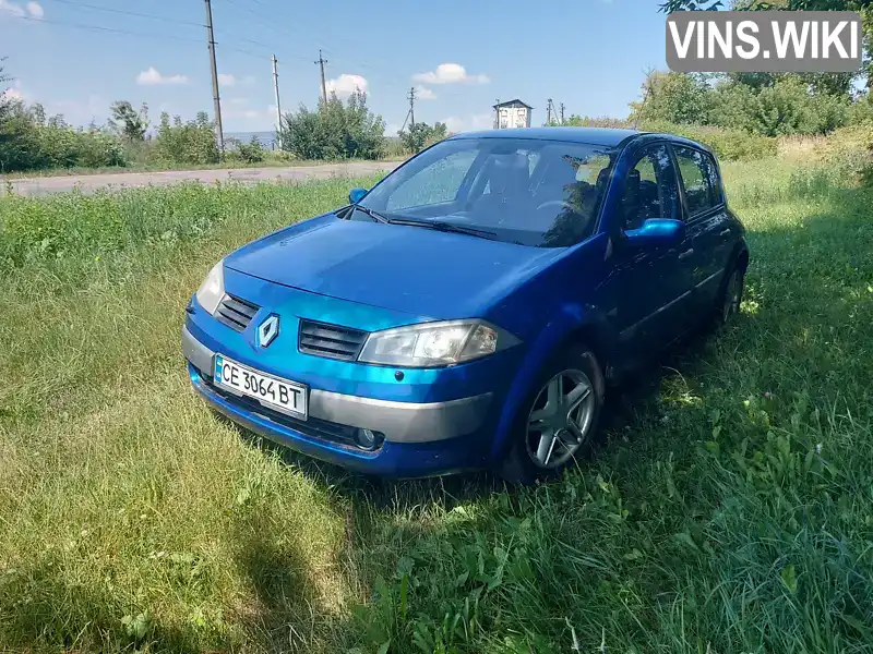 Хетчбек Renault Megane 2003 2 л. Автомат обл. Івано-Франківська, Городенка - Фото 1/10